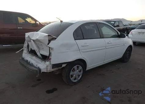 2007 Hyundai Accent Gls from USA, damaged, VIN KMHCN46CX7U139042